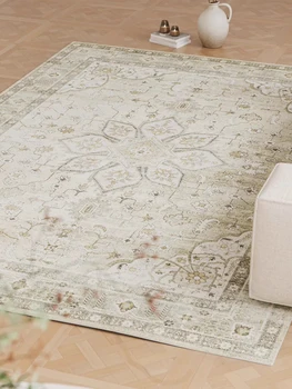 Artistic Persian Type Carpet Luxury Bohemian Decorative Rugs Comfortable Soft Living Room Carpets Machine Washable Bedroom Rug 2