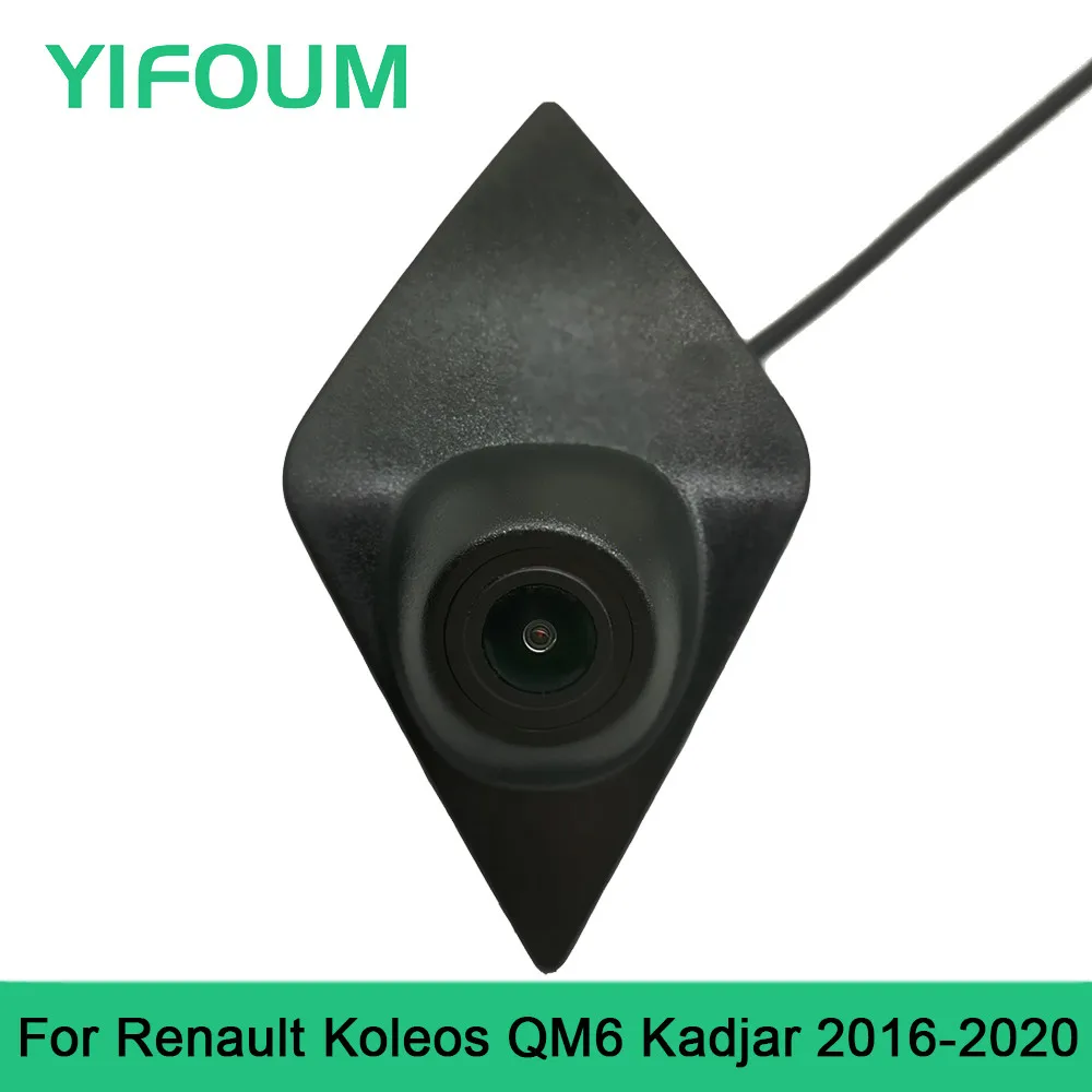 

YIFOUM Car Front View Parking Night Vision Positive Waterproof Logo Camera For Renault Koleos QM6 Kadjar 2016 2017 2018 2019-20
