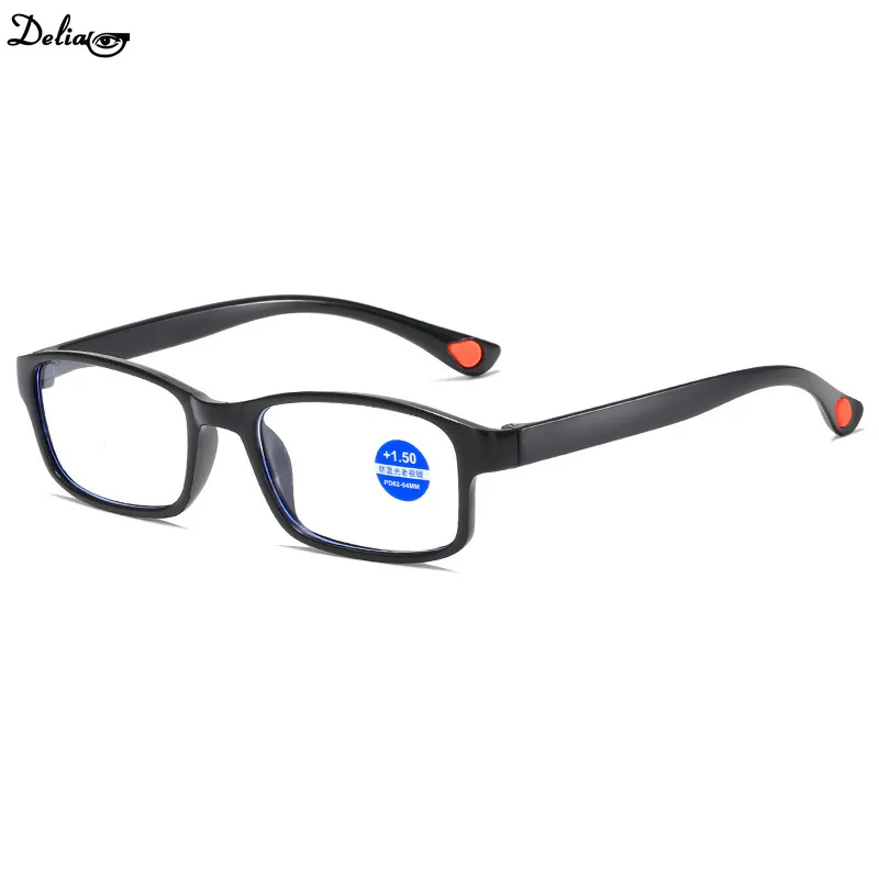 Reading Glasses Men's Women's Anti-Blue Light TR90 Sports Frame Anti-radiation