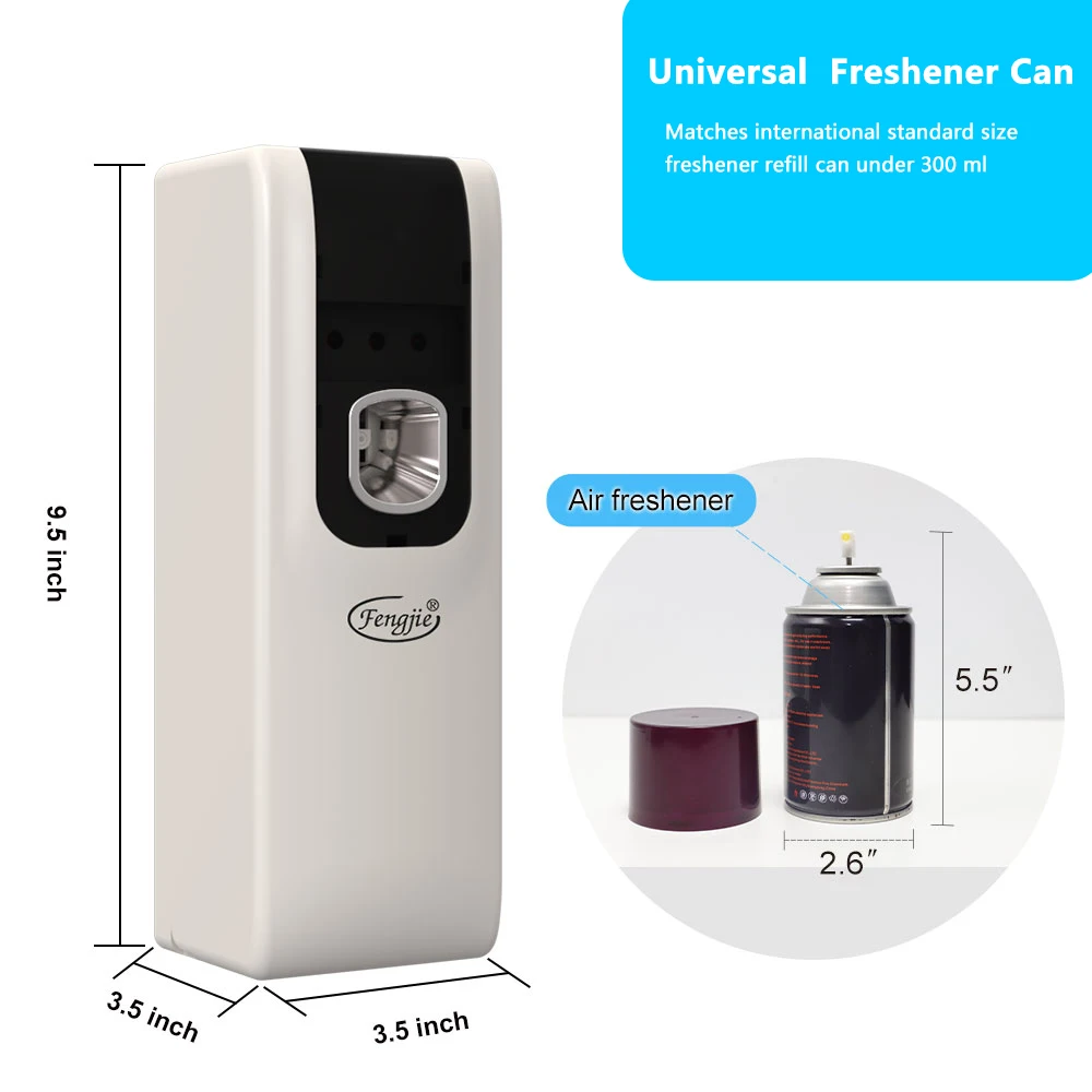 Sensore automatico a parete deodorante per ambienti a spruzzo con spray spray spray, dispenser di profumi aerosol - Cina Dispenser per deodorante per ambienti con sensore e erogatore di aerosol prezzo