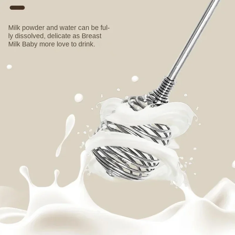 108 Electric Milk Stirrer-Anti-Clumping Baby Formula Mixer, Non-Foaming Milk Powder Stirring Tool, Smooth Formula Blender.