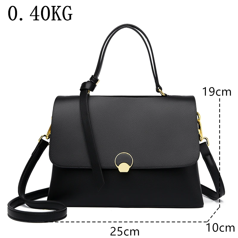 Brand Leather Crossbody Bag New Ladies Fashion Handbags Solid Color High Quality Shoulder Bags Designer Women's Tote_voghion.com