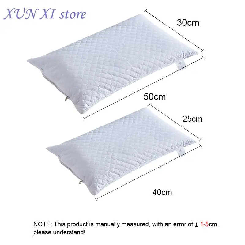 Holaroom Bedding Pillow Neck Protection Pillows Plaid Shaped Buckwheat Husk Filling Cushion for Home Sofa Office Nap Sleeping 4