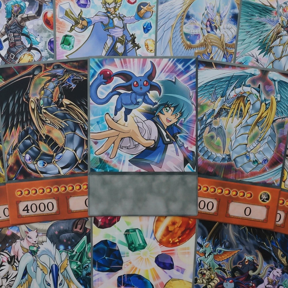 pcs Yu Gi Oh Crystal Beasts Anime Style Cards Ruby Carbuncle Emerald Tortoise Sapphire Pegasus Gx Orica Paper Card Game Collection Cards Aliexpress