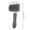 Dog Hair Remover Brush Cat Comb Grooming Massage Brush for Shedding Grooming Pet Removes Hairs Cleaning Bath Brush Dog Supplies 2