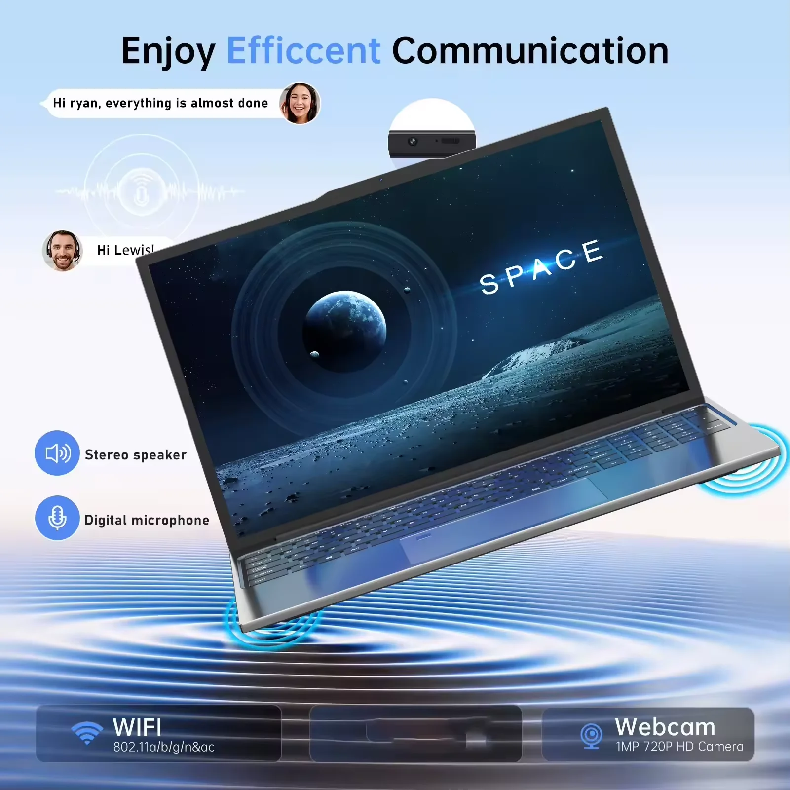 15.6 inch Laptop Computer PC intel Core i9-10980HK Laptops 16GB RAM 1TB 2TB SSD Portable i9 Laptop Notebook Windows 11 - immagine 4