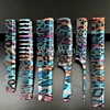 Hairdressing Comb Hairdresser Pro Haircut Combs Hair Salon Hair Cutting Brush Barber Shop Styling Hairbrush Leopard Pattern 1