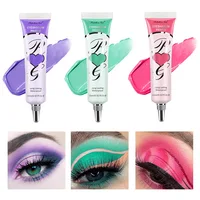 3pcs Matte Eye Shadow Primer Suitable for Oily Eyelid Eye Makeup Base Waterproof and Stain Resistant,Durable Cream Liquid Makeup 1