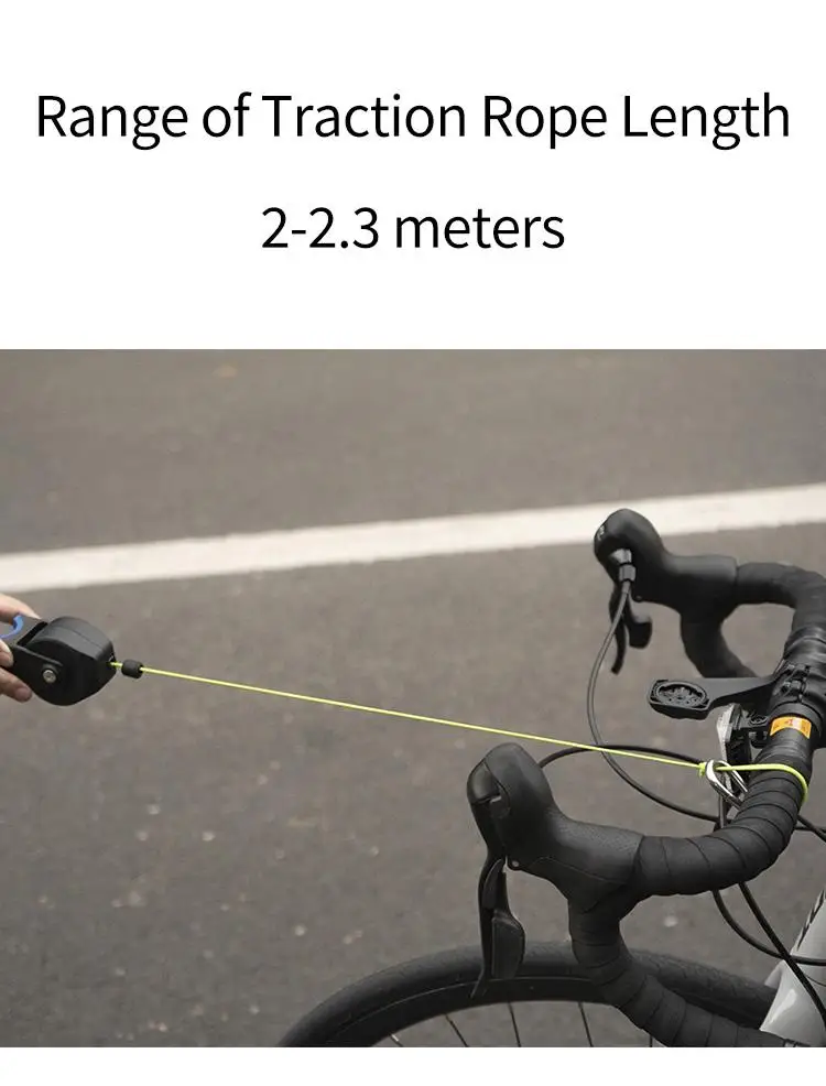Neue Fahrrad Abschleppseil Flexible Versenkbare Fahrrad Traktor Mountainbike Eltern-kind-Zug Seil Abschleppen Anhänger Outdoor Radfahren Werkzeuge – Detail 8