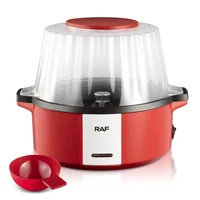 Hot Oil Popcorn Popper, Popcorn Maker with Large Serving Bowl Lid and Stirring Rod팝콘기계  maquina de palomitas Home Appliances 1