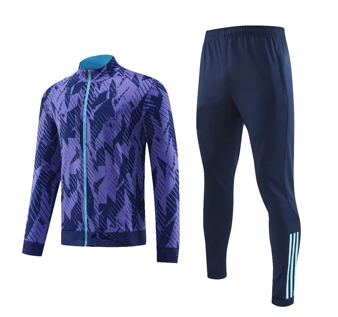 Kids Soccer Clothes Kits American Men Sports Set Football Kit Tops Trousers
