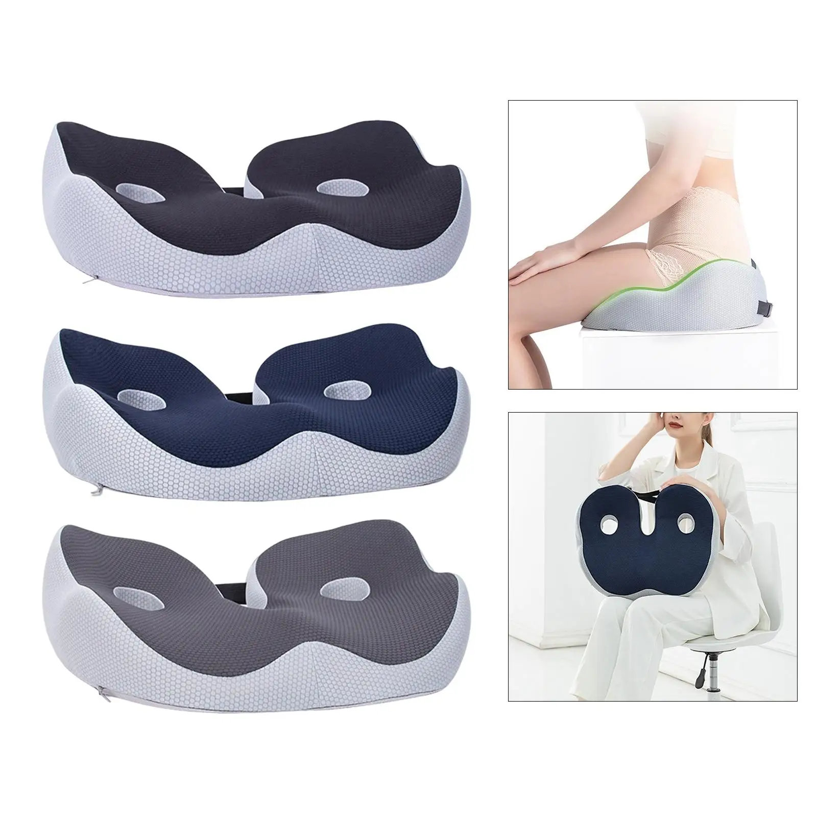 Non Slip Sitting Donut Cushion Hip Support Donut Pillow Hemorrhoid Tailbone