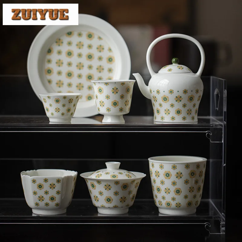 180ml Jade Clay Teapot with Infuser - Elegant Tea...