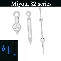 Luminous Silver Green Blue Watch Hands (Miyota Blue luminous)