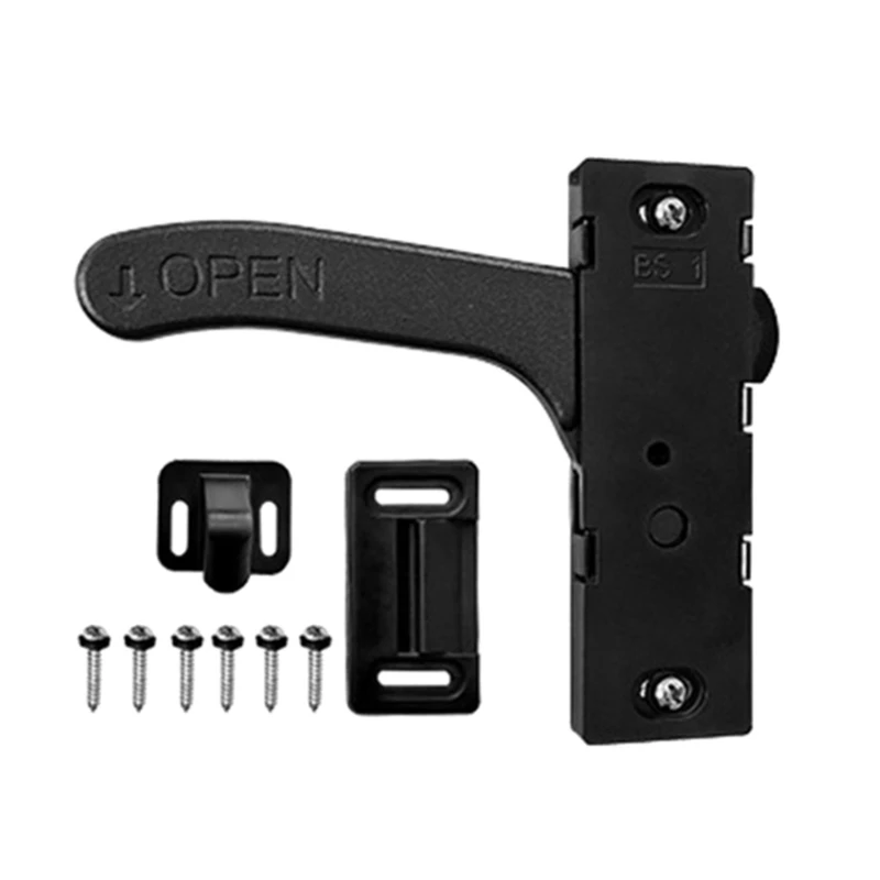 Door Lock Set Handle Lock Kits Metal for Trailers & Campervans
