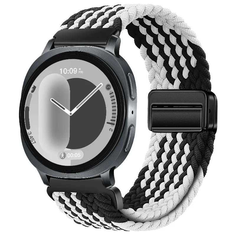 Nylon Magnetic Strap - Elastic Weave Loop Bracelet Wristband