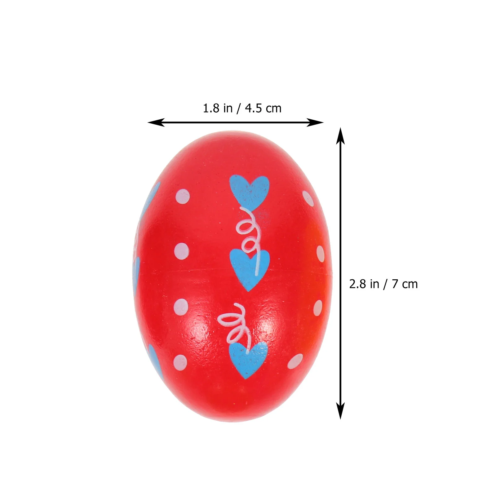 6 Pcs Eggs Sand Musical Toys Shaker Percussion Instrument Wood Shakers Wooden Plaything Child