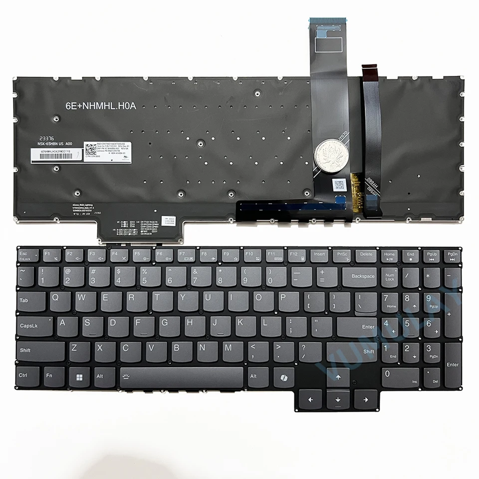 New Lenovo Legion 7-16ACHg6 16ITHg6 7-15IMH05 7-15IMHg05 US RGB Backlit Keyboard | UK
