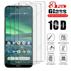 Durable Tempered Glass Screen Protector - 3 Pack Premium Shield for Tempered glass (Nokia 7.2)