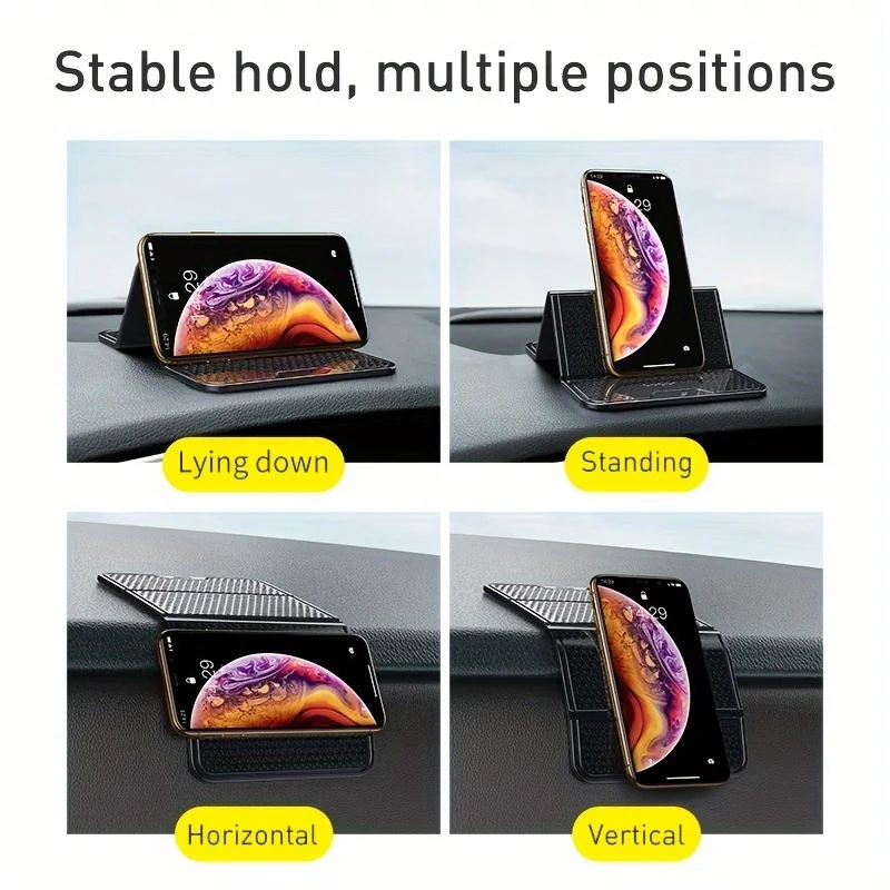 Car Dashboard Mat Keep Your Car Dashboard Organized with the Baseus Universal Anti-Slip Mat!