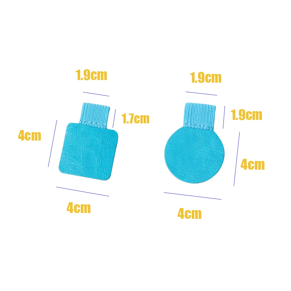 1Pc Self-adhesive Pen Holder Elastic Loop Notebook Leather Pen Clips Adjustable Office Convenient Portable For Organizer