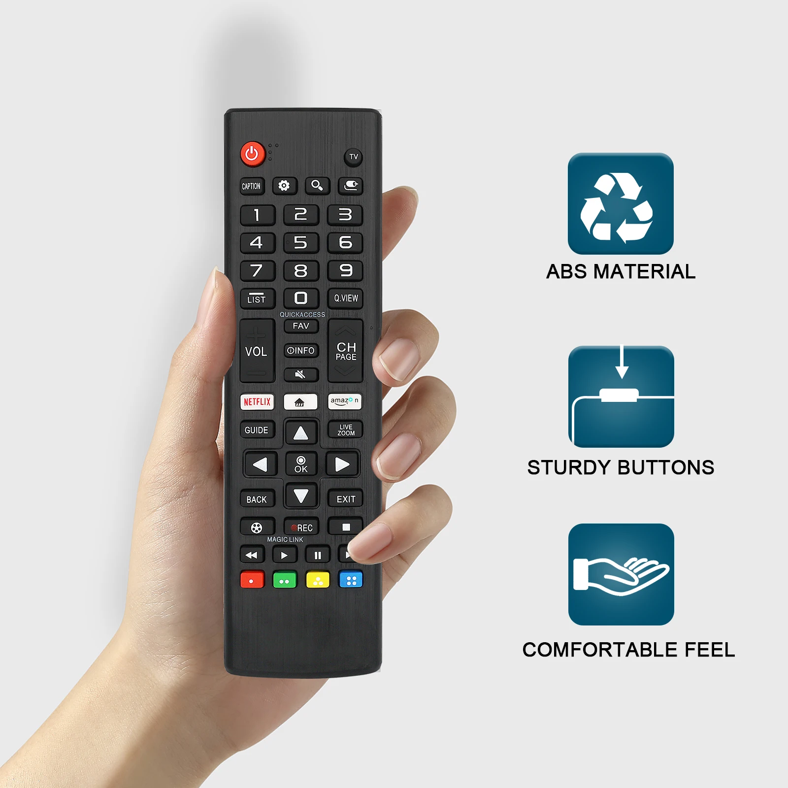 Uniwersalny pilot zdalnego sterowania do wszystkich telewizorów L-G Oled 3D Thinq Lcd, Led, Oled Smart Tv dla Akb 75095307     Akb 75375604     Akb 74915313
