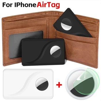 For Apple AirTag Anti-Scratch Protective Cover GPS Locator Wallet Credit Card Case Ultra-Thin Protector Case for Apple AirTags 1