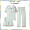Wearable short-sleeved Superior sense Summer New Cute Simple Leisure Breathable Comfortable Loose Fashion Women's Homewear 2
