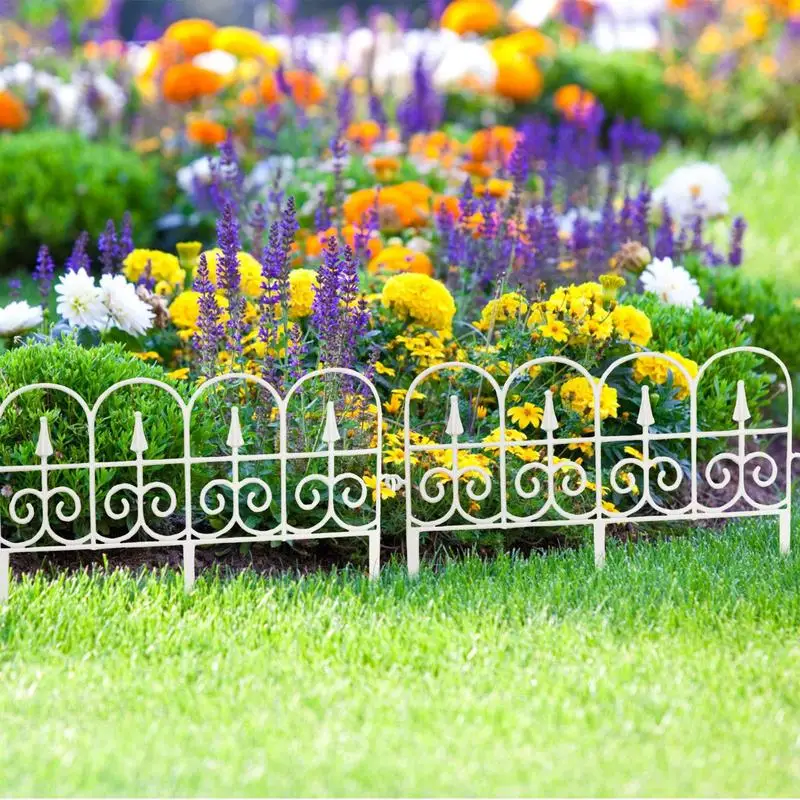 Decorative Garden Fence Garden Edging Border Garden Fence 6pcs