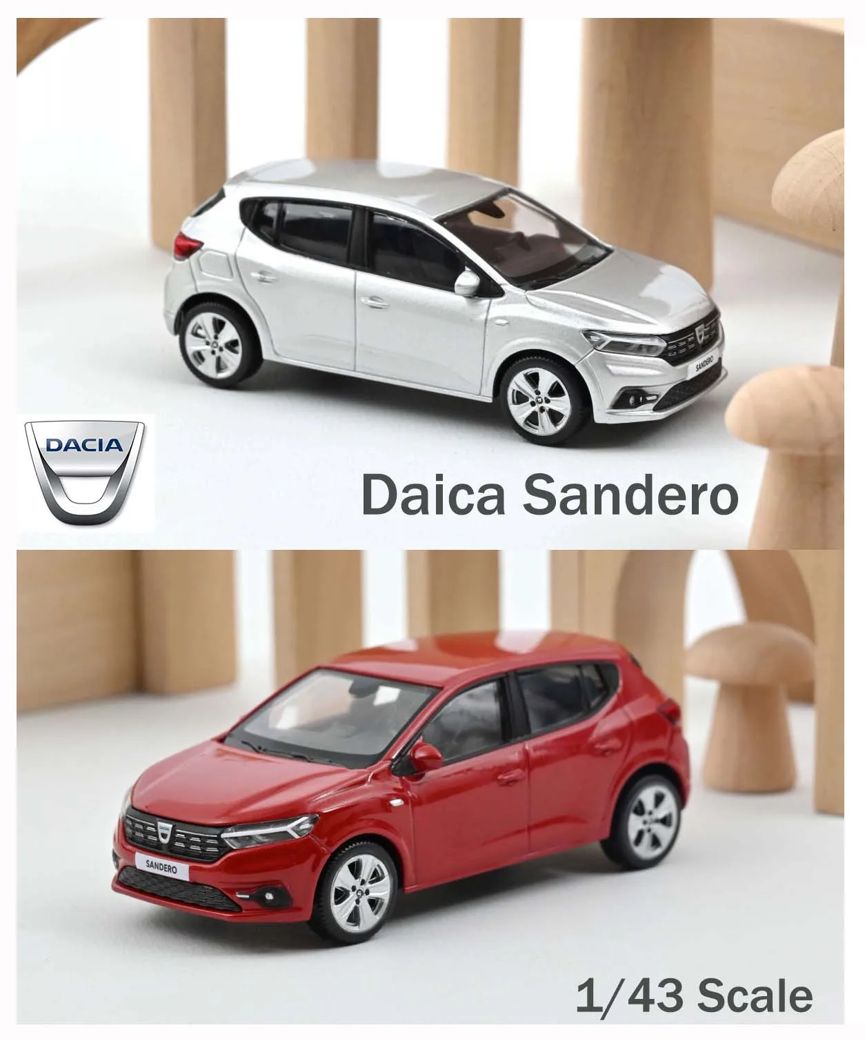 NEW NORrEV 1/43 Scale Daccia Sandero 2021 Diecast Cars Model Toys for collection gift maisto 1 18 scale 2021 rc16 racing redbull 33 rad binder 88 miguel oliveira motorcycle diecast model toy bike souvenir kids