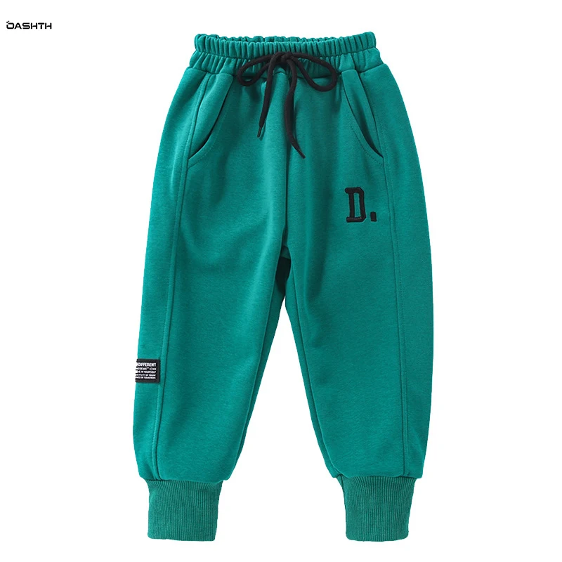 

OASHTH Boys and girls sports pants spring and autumn new pants children's clothing casual trousers