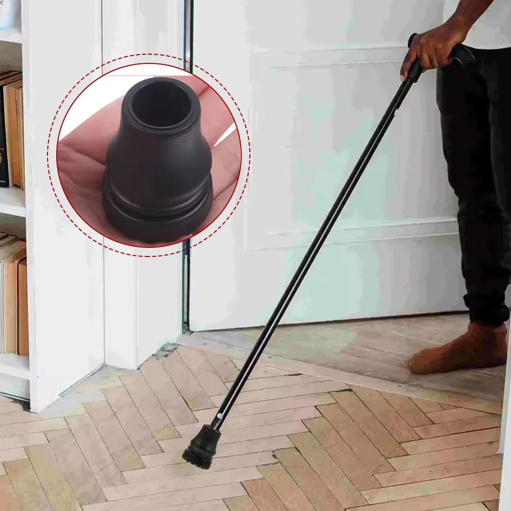 Walking Stick Feet 1Pc Durable 19mm/22mm Rubber Head Crutch Accessories Trekking Replacement Antislip Tips Crutch Feet