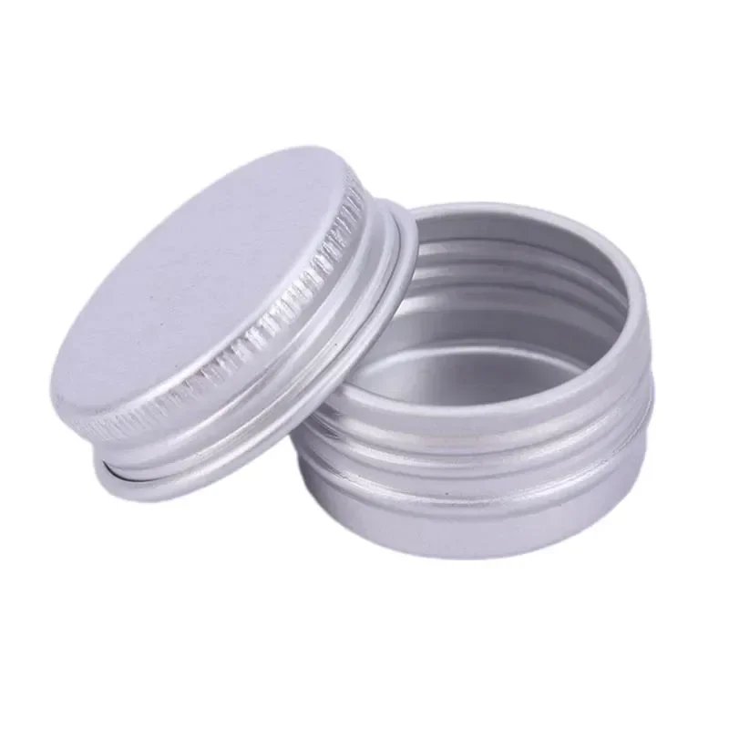 20Pcs 5g 10g 15g 20g 30g 50g 60g 80g 100g Aluminum Tin Jar with Screw Lid Empty Jars For DIY Candle Making Cosmetic Containers