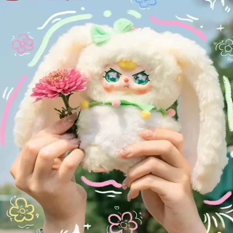 花柄×ラベンダーストライプ　入園入学3点セット 女の子　ハンドメイド Baby Three Where Is Spring Plush Tide Play Surprise Blind