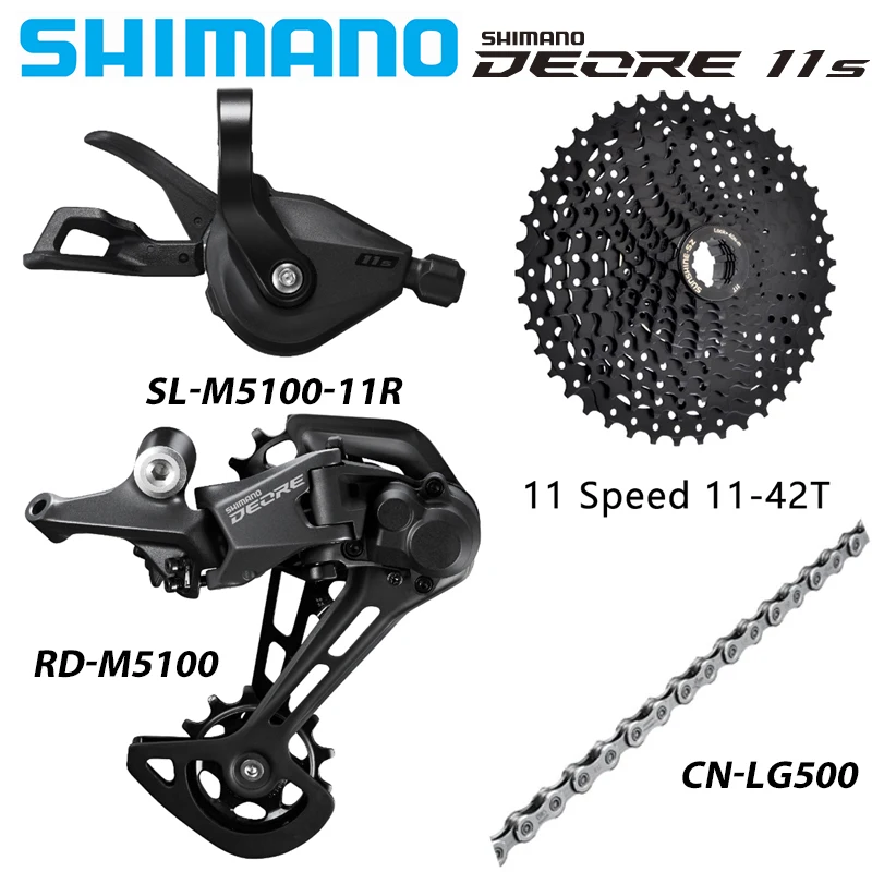 シマノ DEORE M5100 1X11Speed グループセット RAPIDFIRE PLUS