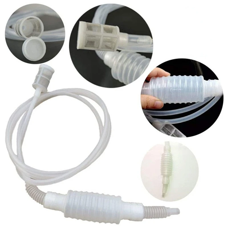 Home Brewing Siphon Hose Wine Beer Making Tool Food Grade Materials Hand Hop Knead Siphon Filter