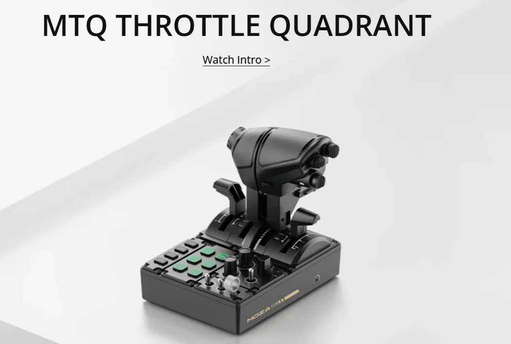 - MTQ Throttle Quadrant | Modular Boeing/Airbus/Fighter Levers with Quad-Axis &