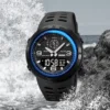 SKMEI 1655 Outdoor Sports Men's Electronic Watch Dual Display Multi functional Waterproof Student Exploration Watch 3