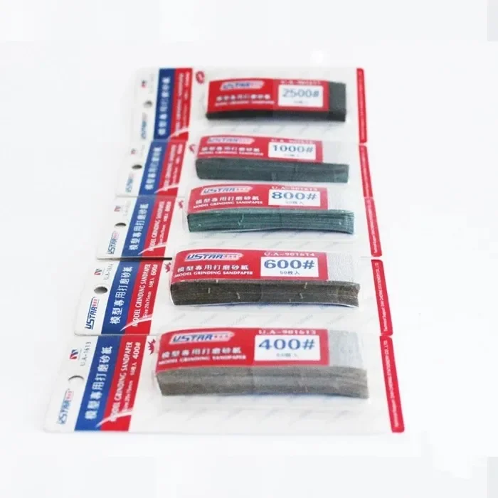 Model Tools Cut-Free Sandpaper Combo With/Without Adhesive Glue