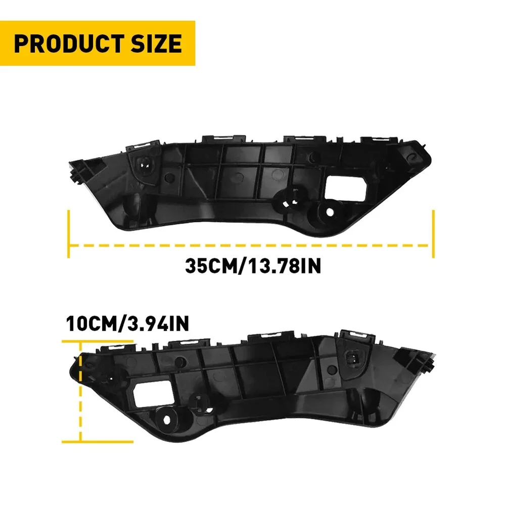OEM 52535-0R030 프론트 범퍼 브래킷 충돌 수리 프론트 범퍼 장착 브래킷 범퍼 브래킷 ABS 플라스틱