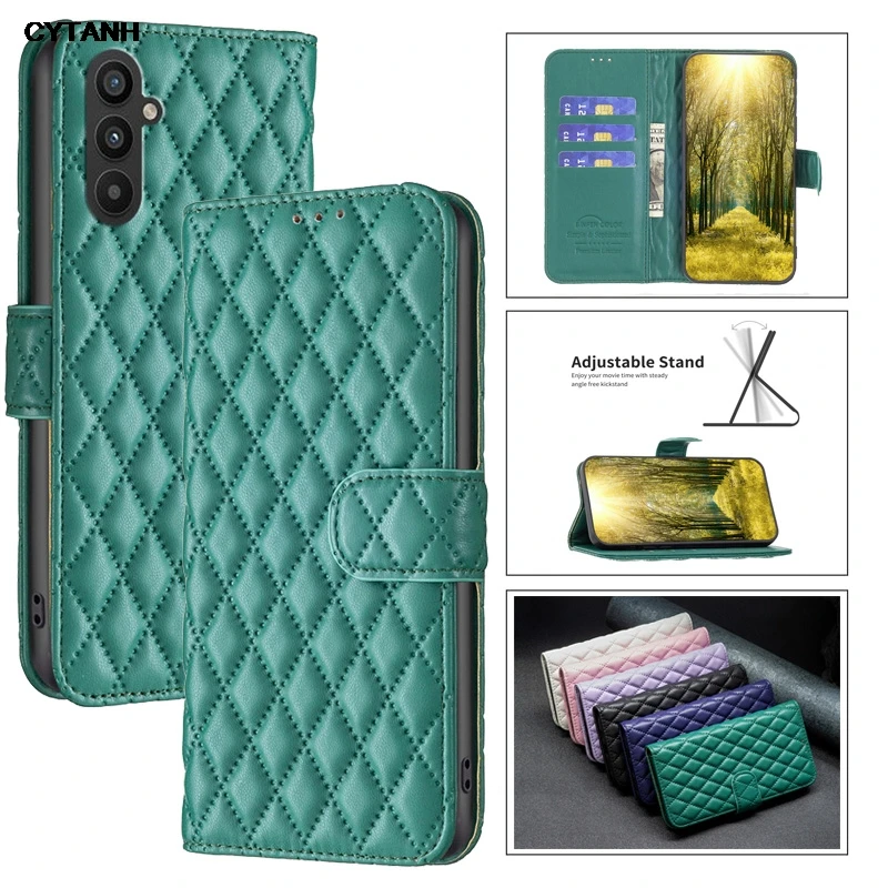 Кожаный чехол-бумажник, чехол для Samsung Galaxy A25 M14 A24 A14 4G A34 A54 Φ A546, чехол-подставка, флип-чехол для телефона, защитные чехлы