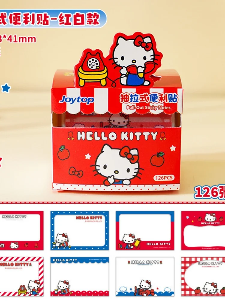 2026 Transparent Pull-Out Cartoon Sticky Notes for Students And Office Use Sticky Notes Pad - 6