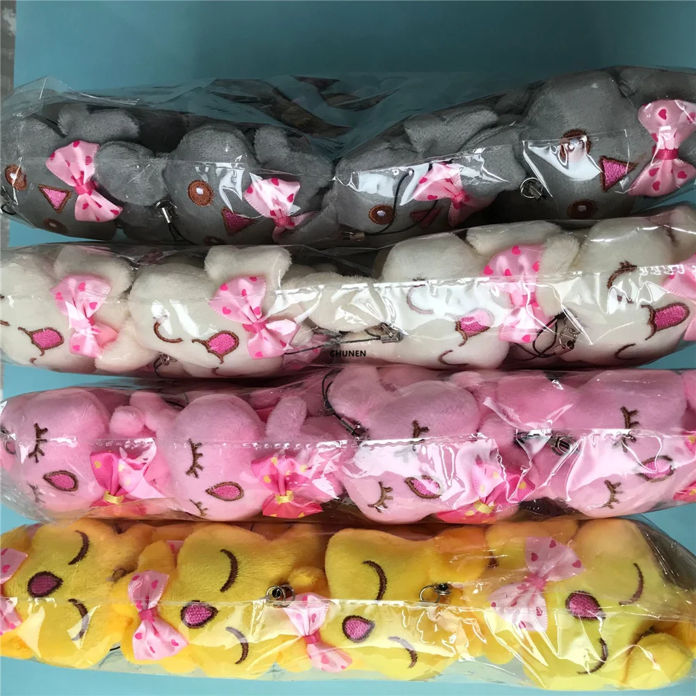 40PCS Small Rabbit Stuffed Animal Plush Toys Kid's Plush Doll