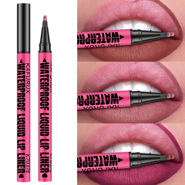 1PC Liquid Matte12-Color Lipliner Pencil Waterproof Plumping Stain Lipstick Natural Lip Liner Outline Lips Contour Makeup 2