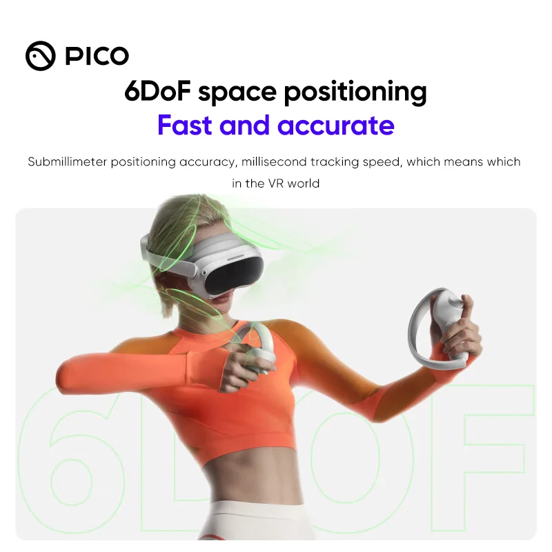 100% Original Pico 4 VR Headset All-In-One Virtual Reality Headset 