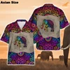 Men's Shirts Thai Elephant Casual 3D Printed Hawaii Shirt Man 2025 Summer Fashion Shirt For Man Daily Short Sleeves Men Clothing 2