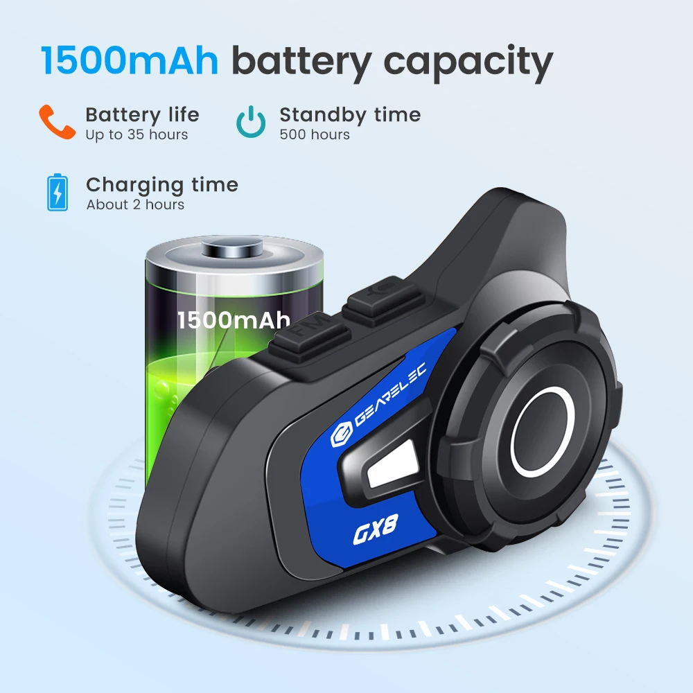 GEARELEC GX8     , 1200M BT FM  Ŀ´, 8 ̴ 