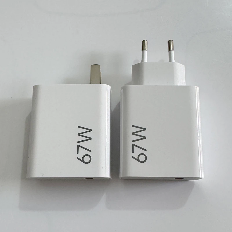 Xiaomi 67W Super Fast Charger Turbo Charge EU Power Adapter