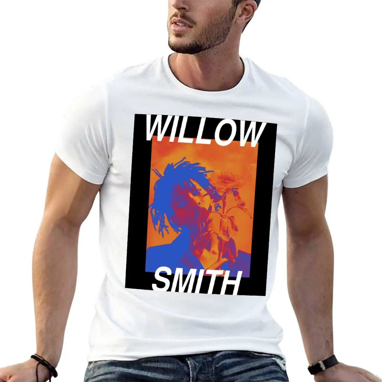 T-Shirt Willow Smith Iridescenza Abbigliamento Uomo Magliette Nere Magliette A Maniche Corte Magliette Grafiche Magliette Semplici Da Uomo