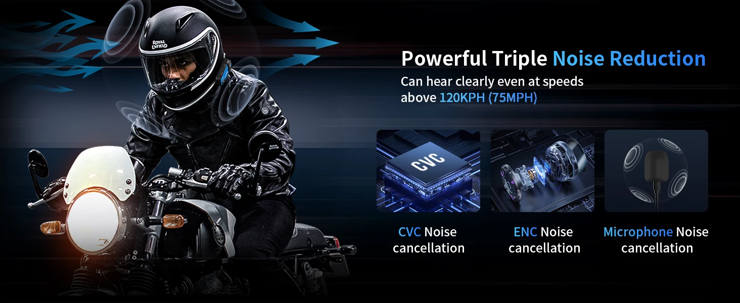 Fodsports M1-s Plus Motorcycle Bluetooth Intercom Helmet Headset_voghion.com